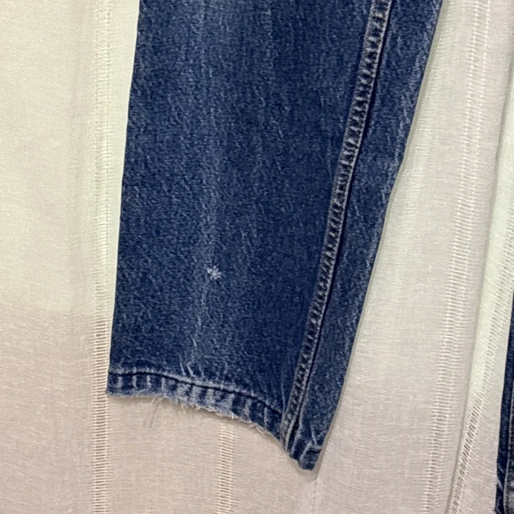Vintage Levis 505 Jeans Mens 36x34 Blue Regular Straight Medium Wash Denim